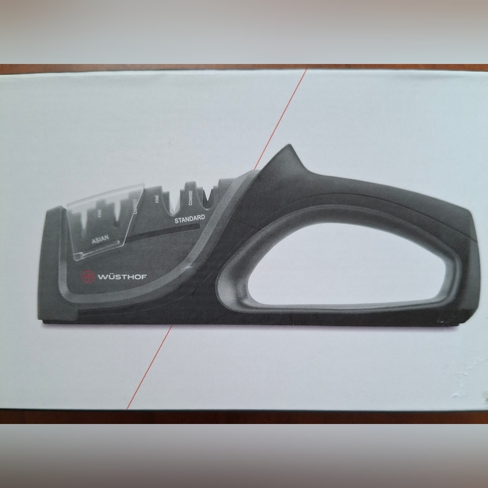 WÜSTHOF Universal Hand-Held Knife Sharpener - Gray/Black - Picture 3 of 10